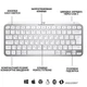 Клавиатура Logitech MX Keys Mini Minimalist US Pale Grey (920-010499) - изображение 8