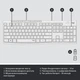 Комплект (клавиатура + мышь) Logitech MK295 Silent Off-White UA (920-009824) - изображение 6
