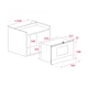 Микроволновка с грилем Teka ML 822 BIS R (40584301) - изображение 2