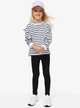 Лосини H&M 1193337 104см чорний - изображение 1