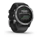 Смарт-часы Garmin Fenix 6 Solar Silver with black band (010-02410-00) - изображение 6