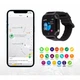 Детские умные часы AmiGo GO008 MILKY Black - изображение 5