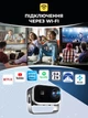Проектор домашний кинотеатр LED портативный Wi-Fi Android 720P HD 120 ANSI люмен с автофокусом автокоррекцией трапеции голосовым управлением пультом с поворотом 180° для просмотра фильмов сериалов игр на стену потолок компактный для дома квартиры отдыха - изображение 8