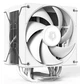 Кулер для процесора ID-Cooling FROZN A410 DW, White, 120 мм, 4 теплових трубок, алюміній/мідь, 500±200 ~ 2000±10% RPM, 29.85dB(A) Max, Intel: 1851, 1700, 1200, 115x, AMD: AM4/AM5, 152х98х120 мм, 4-pin PWM, до 230 Вт - изображение 2