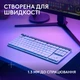 Клавиатура G515 LIGHTSPEED TKL Wireless Gaming White (920-012539) Logitech 000337193 - изображение 6