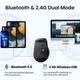 Мишка UGREEN 2.4GHz MU006, бездротова, Bluetooth, 4000dpi., 4кн.,Silence Design, Сіра - зображення 9