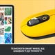 Мышь Logitech POP Mouse Bluetooth Blast Yellow (910-006424, 910-006546) - изображение 10