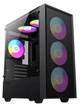 Корпус GameMax Storm Black, без БЖ, Mini Tower, Micro ATX, 2хUSB 2.0, 1хUSB 3.0, 1x120mm FAN, 380x200x450 мм, 0.8 мм - изображение 1