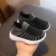 Детские та подростковые легкие кроссовки-носки SoftStep, черный 31 - изображение 1