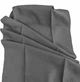 Штора Bella 150×250 см жаккардовая серая на тесьме с геометрическим рельефным узором для спальни и гостиной - изображение 3
