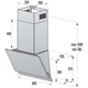 Вытяжка наклонная Gorenje WHI649EXBG - изображение 4