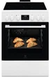 Плита склокераміка Electrolux LKR664177W 58 л 4 конфорки Білий - зображення 1