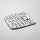 Клавіатура російська для Nokia E51 срібляста - зображення 3