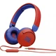 Наушники с микрофоном JBL JR310 Red JBLJR310RED - изображение 1