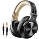 Наушники с микрофоном OneOdio Fusion A70 Black Gold - изображение 1