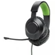 Наушники с микрофоном JBL Quantum 100X Black (JBLQ100XBLKGRN) - изображение 1