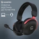 Гарнітура GamePro Asgard Freya Pro Black-Red (HSW201BR) - зображення 8