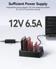 Наружная док-станция ORICO 4-Bay Docking Station USB 3.0 для HDD/SSD - изображение 4