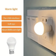 Светодиодная USB лампа-фонарик груша ночник 1W USB LED Light Теплый - изображение 2