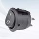 Двухпозиционный кнопочный переключатель KCD1 2pin 250V 6A Черный 20мм - изображение 1