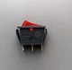 Сетевой выключатель двухпозиционный KCD3 3pin 16А 250V Красный 30х13мм - изображение 5