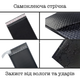 Бандерольний конверт BlackSecure D14 23×18 см 240 г/м² Чорний із захистом від вологи - зображення 5