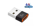 Переходник 6А USB-C Female на USB-A Male для смартфона - изображение 1