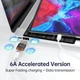 Переходник 6А USB-C Female на USB-A Male для смартфона - изображение 2