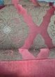 Комплект декоративних подушок Firanka Damask 47х35см 2шт, 37х20см 1шт бордовий з коричневим (п_0852) - зображення 3