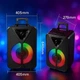 Безпровідна караоке колонка SPS ZQS15123 40 Вт Bluetooth два мікрофони - зображення 2