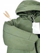 Демісезонна куртка ZARA 92 см болотний артикул Л1183 - изображение 3