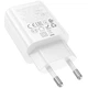 Мережевий зарядний пристрій Hoco N63 1USB/18W/QC3.0 + 1Type-C/30W/PD Білий - зображення 3