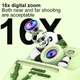 Дитячий фотоапарат миттєвого друку в чохлі із зайчиком Children's fun Camera S11 з підтримкою microSD card на 2 камери Зелений - зображення 5