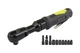 Гайковерт пневматичний Wertvoll 1/2" 160 об/хв 115 л/хв 6.3 bar 69 Нм реверс TPR покриття корпусу кейс з насадками PN-2032 - изображение 1