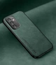 Шкіряний чохол XnE Samsung Galaxy A16 A165 з металевою вставкою Green (41230-08) - зображення 1