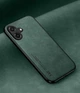 Шкіряний чохол XnE Samsung Galaxy A07 A075 з металевою вставкою Green (43121-08) - зображення 1