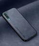 Шкіряний чохол XnE Samsung Galaxy A50 A505 з металевою вставкою Blue (34297-28) - зображення 1