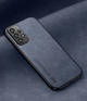 Шкіряний чохол XnE Samsung Galaxy A13 A135 з металевою вставкою Blue (34635-28) - зображення 1