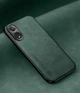Шкіряний чохол XnE OPPO A78 4G з металевою вставкою Green (34633-08) - зображення 1