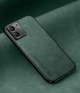 Шкіряний чохол XnE Xiaomi Redmi 13C з металевою вставкою Green (35026-08) - зображення 1