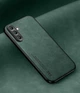 Кожаный чехол XnE Samsung Galaxy A55 A556 с металлической вставкой Green (38239-08) - изображение 1