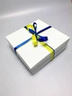 Комплект чоловічих шкарпеток 8 пар з патріотичним принтом 40-45 р довгі демісезонні в подарунковій коробці - зображення 7