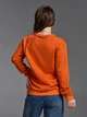 Толстовка ISSA PLUS 15496 XXL оранжевая (issa2007682778782) - изображение 3