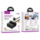 Зарядное - адаптер - удлинитель сетевой HOCO AC34 Win 2 position (PD70W 3C + 1A) desktop socket кабель 150 см черный - изображение 2