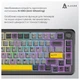 Клавиатура Ajazz AK820 Max Plus Day Dream Switch Black (AK820MAX-DD-BGY) - изображение 3