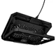 Кулер для ноутбуков HOCO Jade laptop cooling stand GA4 подставка для диагоналей 12-17" RGB 2 Fans - изображение 2
