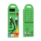 Кабель HOCO Type-C Bien silicone charging data cable X124 |1m, 3A| - изображение 2