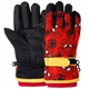 Перчатки горнолыжные теплые детские LUCKYLOONG Pro (р-р L-XL, Красный) (C-2319_Красный_L-XL) - изображение 2