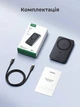 Павербанк Ugreen PB561 10000 mAh MagSafe Wireless 15W PD 20W USB-C Титановый серый (25919) - изображение 8