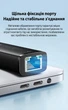 Сетевой адаптер Ugreen CM650 USB Type-C - RJ45 Gigabit Ethernet 1000 Мбит/с 15 см для Nintendo Switch Черный (15637) - изображение 8